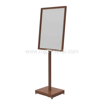 Bronze Color A1 Floor Poster Stand